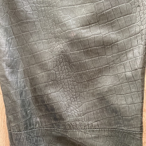 Vintage real leather pants - Picture 3 of 7